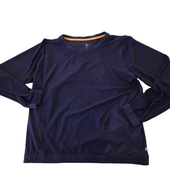 Champion Womens Long Sleeve Navy Blue Performance Breathable Pullover Top XXL - Picture 1 of 8